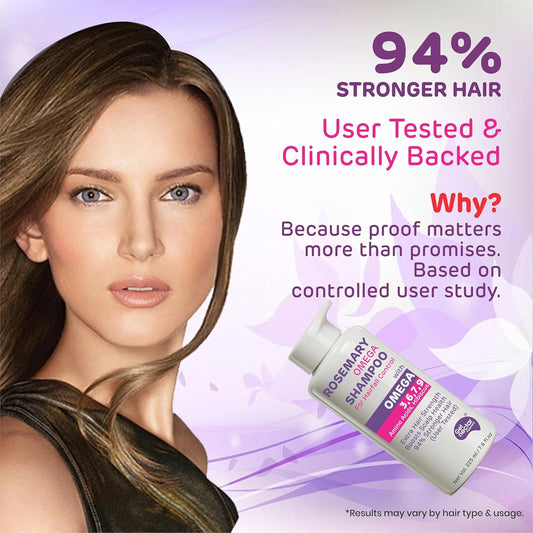 Korean Hair Essence Rosemary Shampoo for Hair Fall Control | Enriched with Hibiscus, Omega 3,6,7,9 & Amino Acids | Strengthens Roots, Boosts Scalp Health & Reduces Breakage | Sulphate & Paraben Free Gentle Cleanser | 225ml